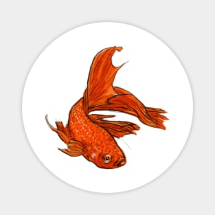 Red Fish Magnet